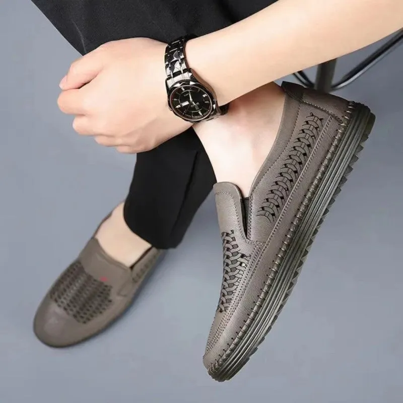 Men's Casual Summer Breathable Soft Sole Loafers（50% OFF）