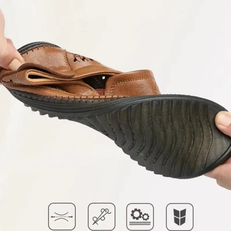 Men's Casual Summer Breathable Soft Sole Loafers（50% OFF）