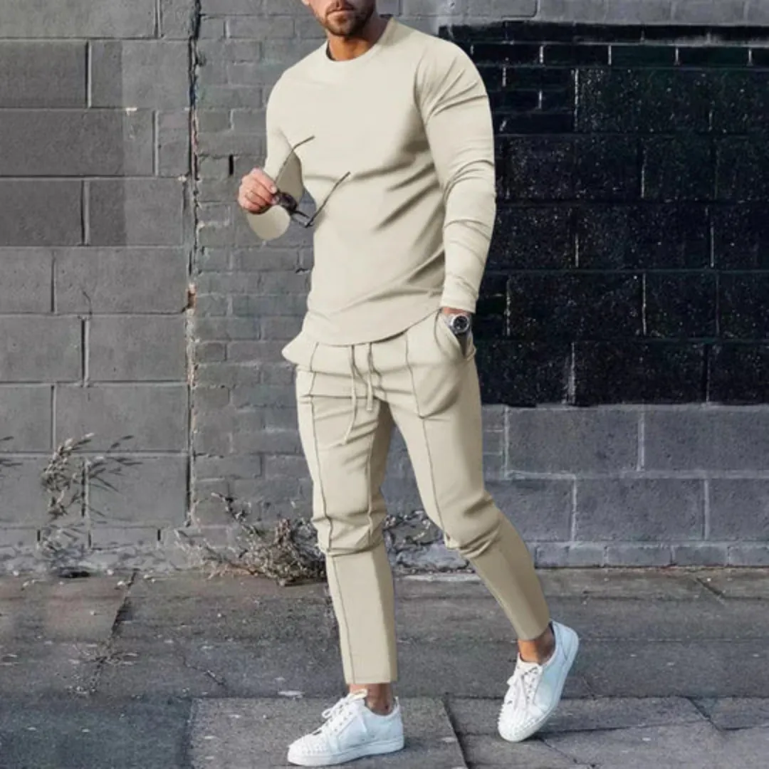 Men's Casual Two Piece Tracksuit Set | Matching