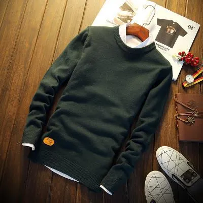 Men's Warm Knit Pullover Up To 3XL