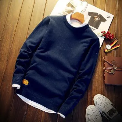 Men's Warm Knit Pullover Up To 3XL
