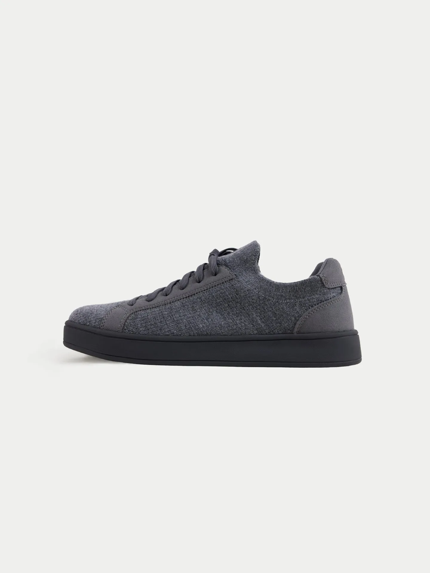 Mercerized Wool Cashmere Knitted Sneakers