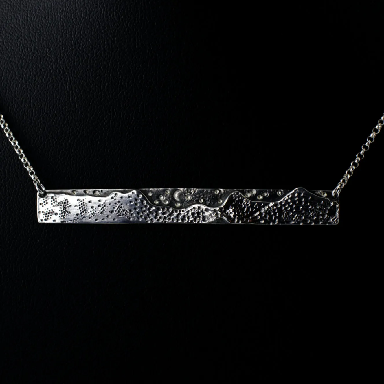 Midnight Mountain Necklace