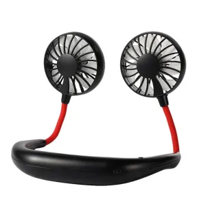 Mini USB Rechargeable Hands Free Portable Neck Fan