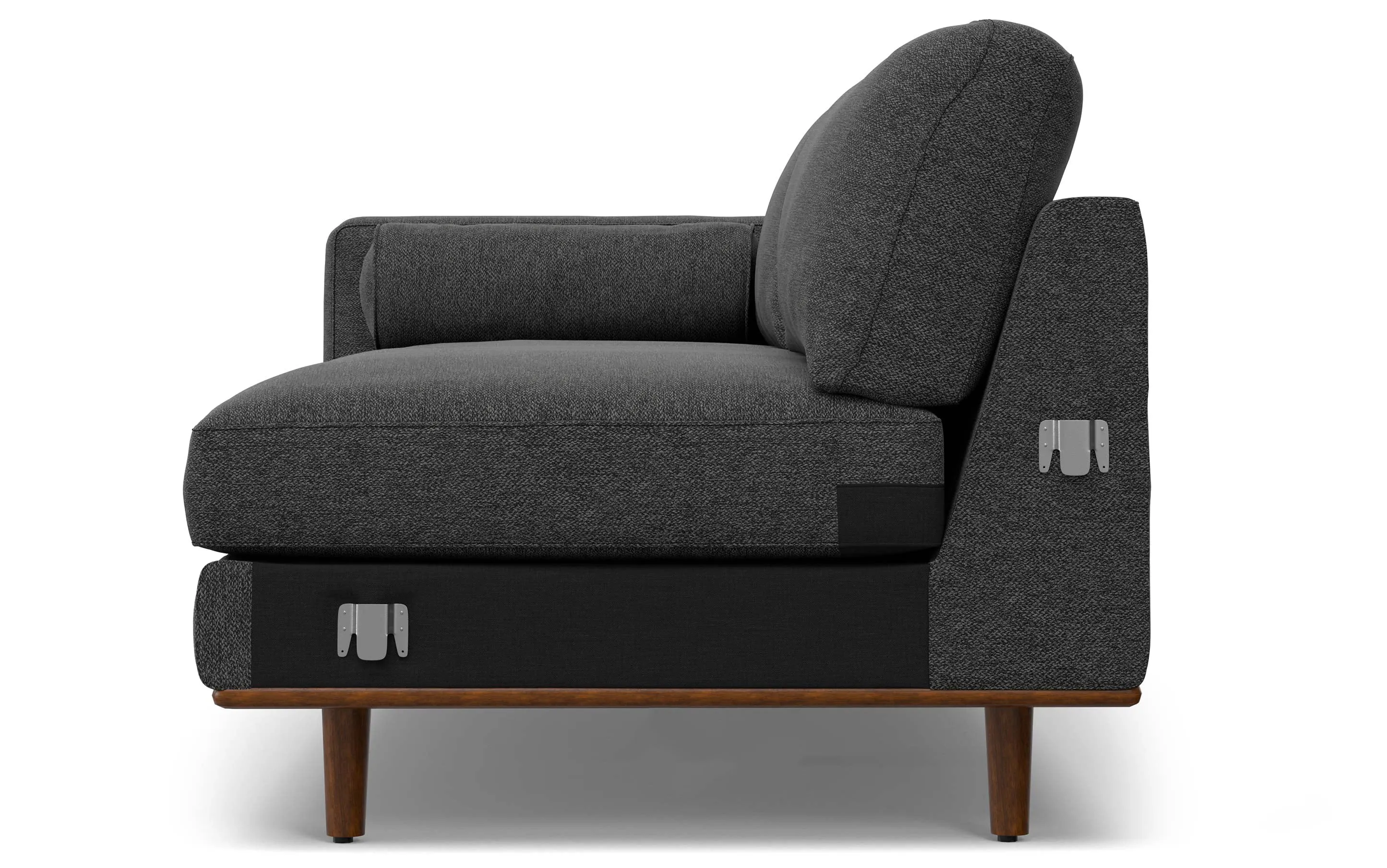 Morrison Sectional in Woven-Blend Fabric
