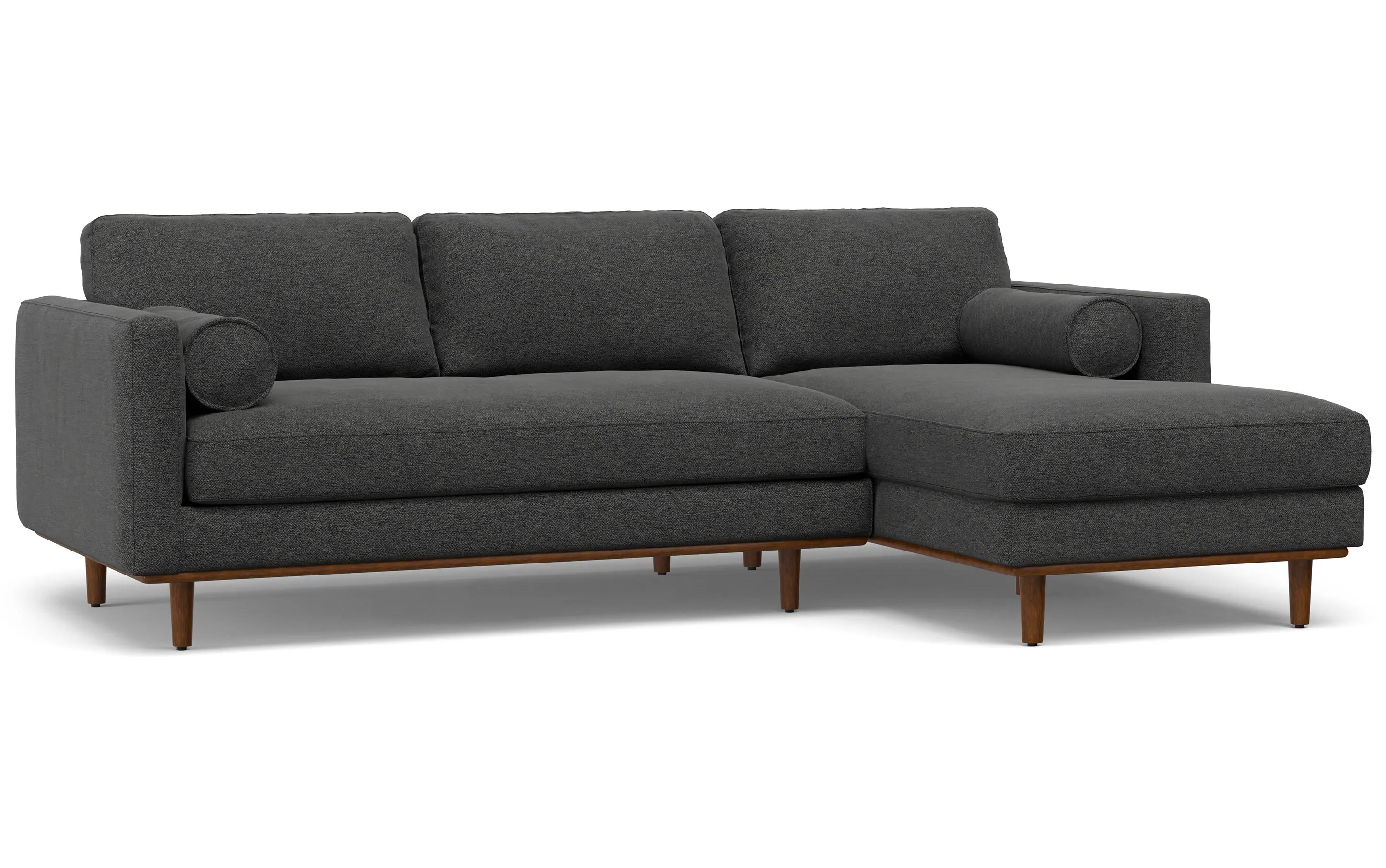 Morrison Sectional in Woven-Blend Fabric