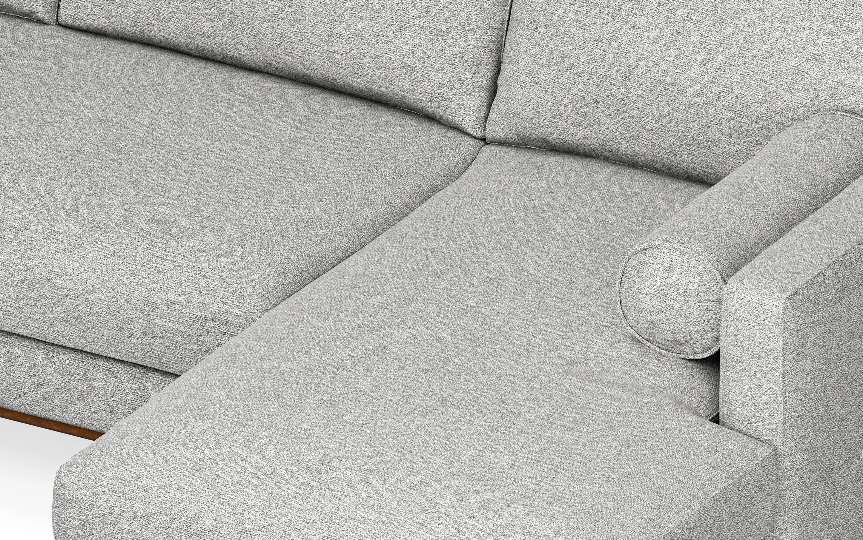 Morrison Sectional in Woven-Blend Fabric