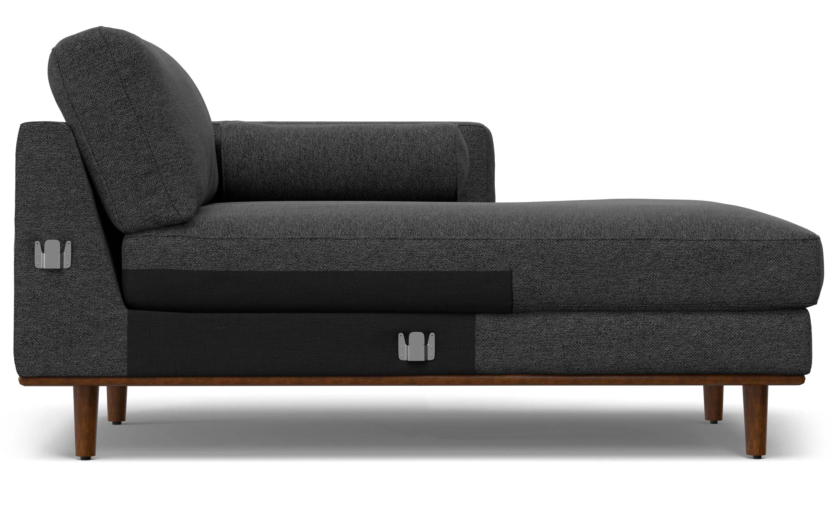 Morrison Sectional in Woven-Blend Fabric