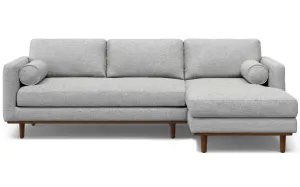 Morrison Sectional in Woven-Blend Fabric