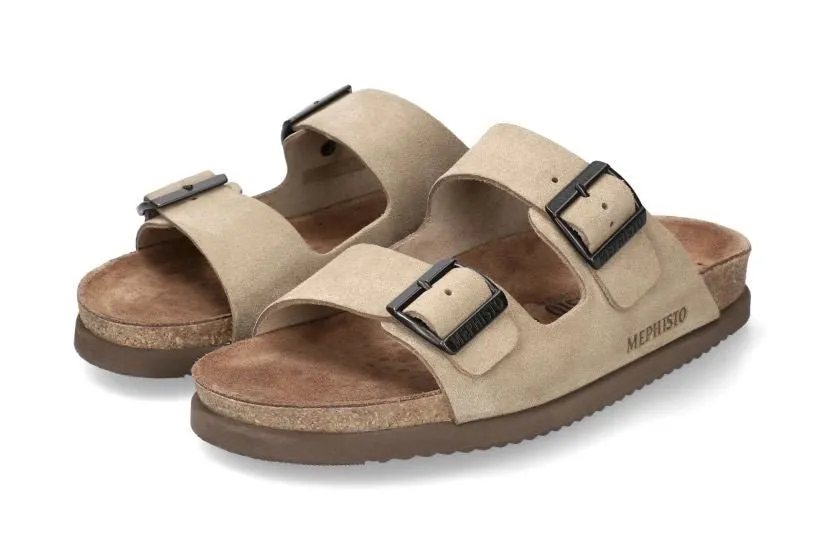 'Nerio' men's slide sandal - grey