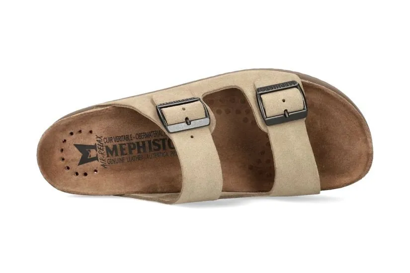 'Nerio' men's slide sandal - grey