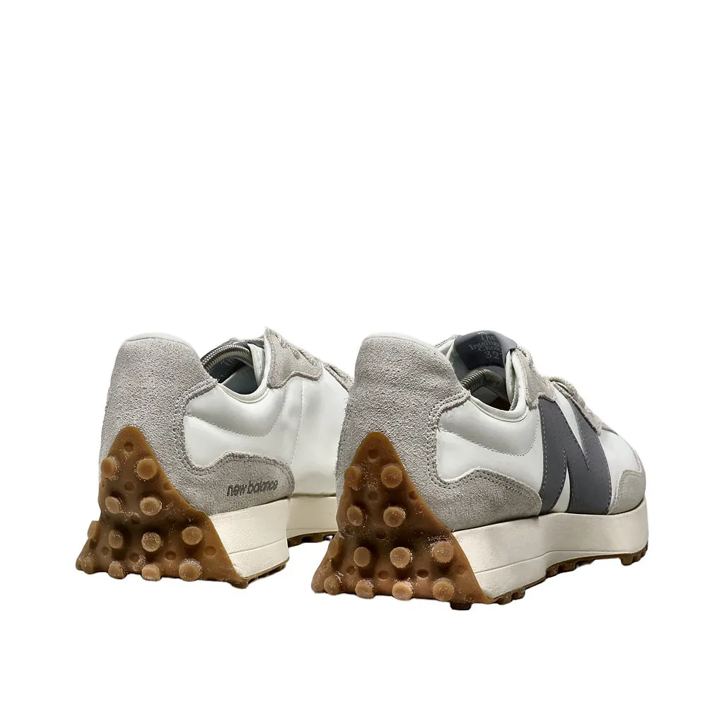 New Balance 327 Low-Top Sneakers Leather Beige Color For Men