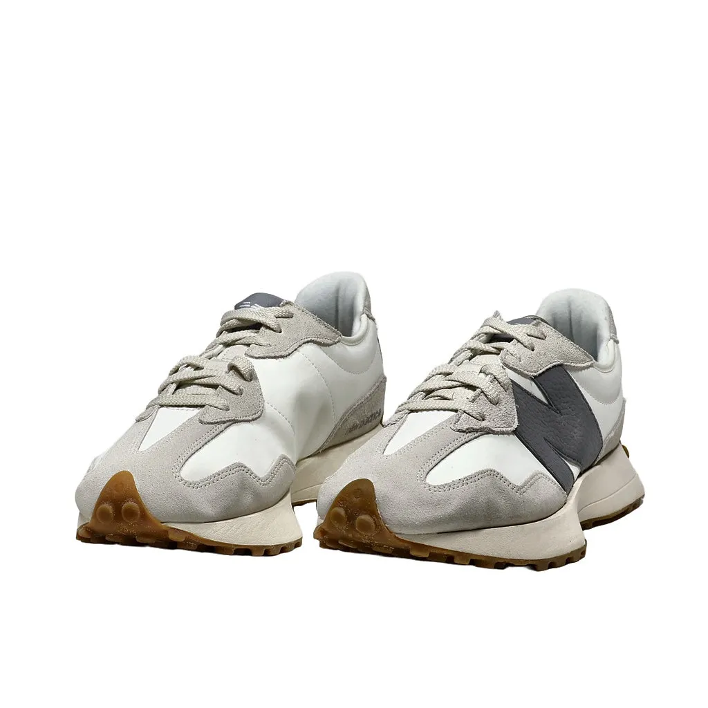 New Balance 327 Low-Top Sneakers Leather Beige Color For Men