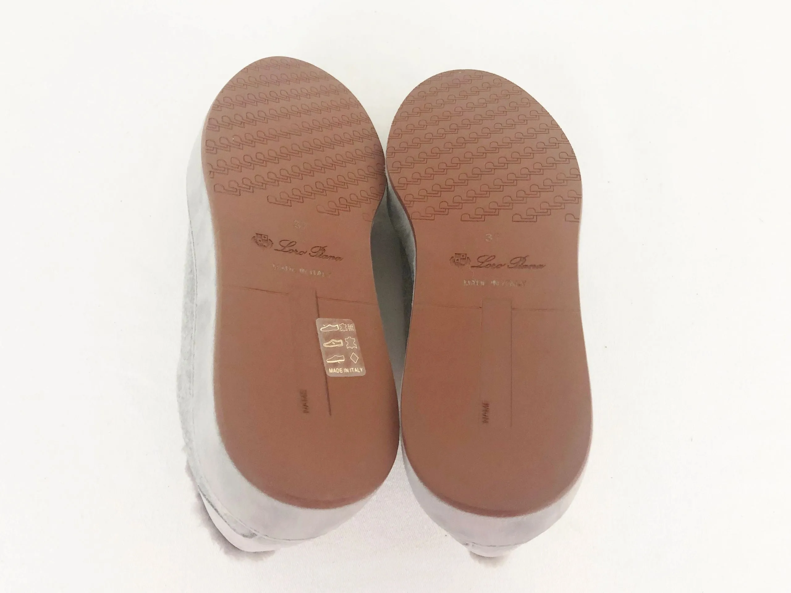 NEW Loro Piana Winter Nuages Cashmere Sneakers Size 37 It (7 Us)