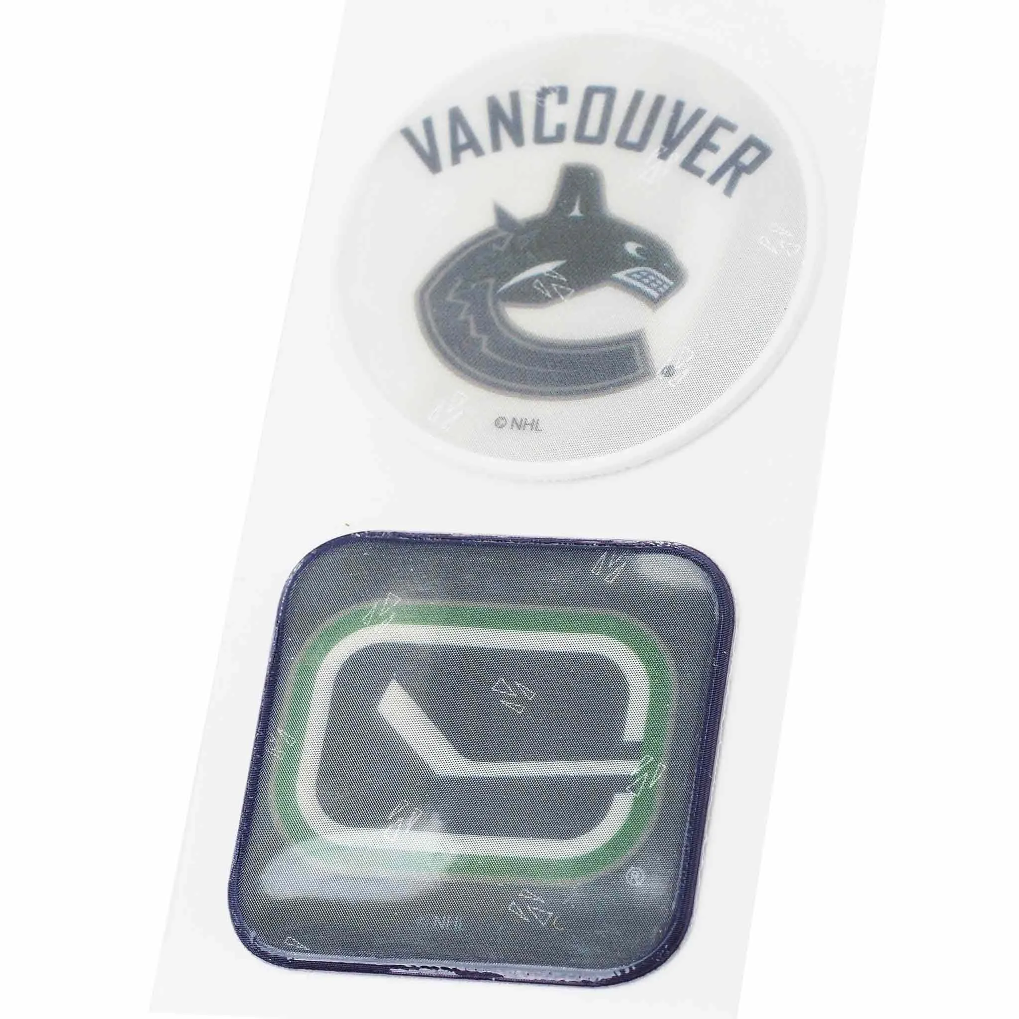 NHL Reflective Sticker Set - Vancouver Canucks