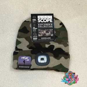 Night Scope Rechargeable LED Beanie