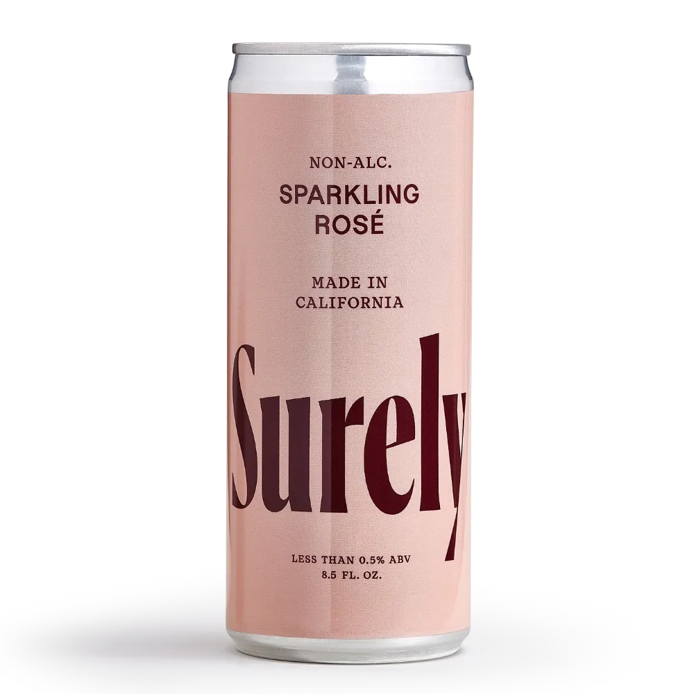 Non-Alcoholic Sparkling Rosé Can