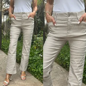 Novel Beige Stripe