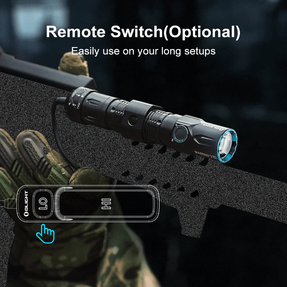 Olight Warrior 3S High Beam Tactical Flashlight