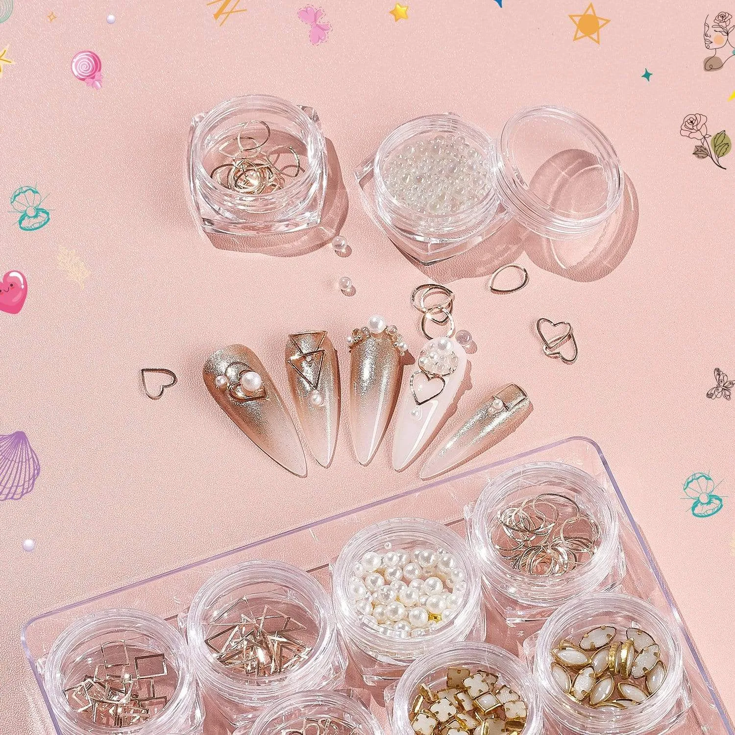 Parisian Chic-ism Nail Décor Set