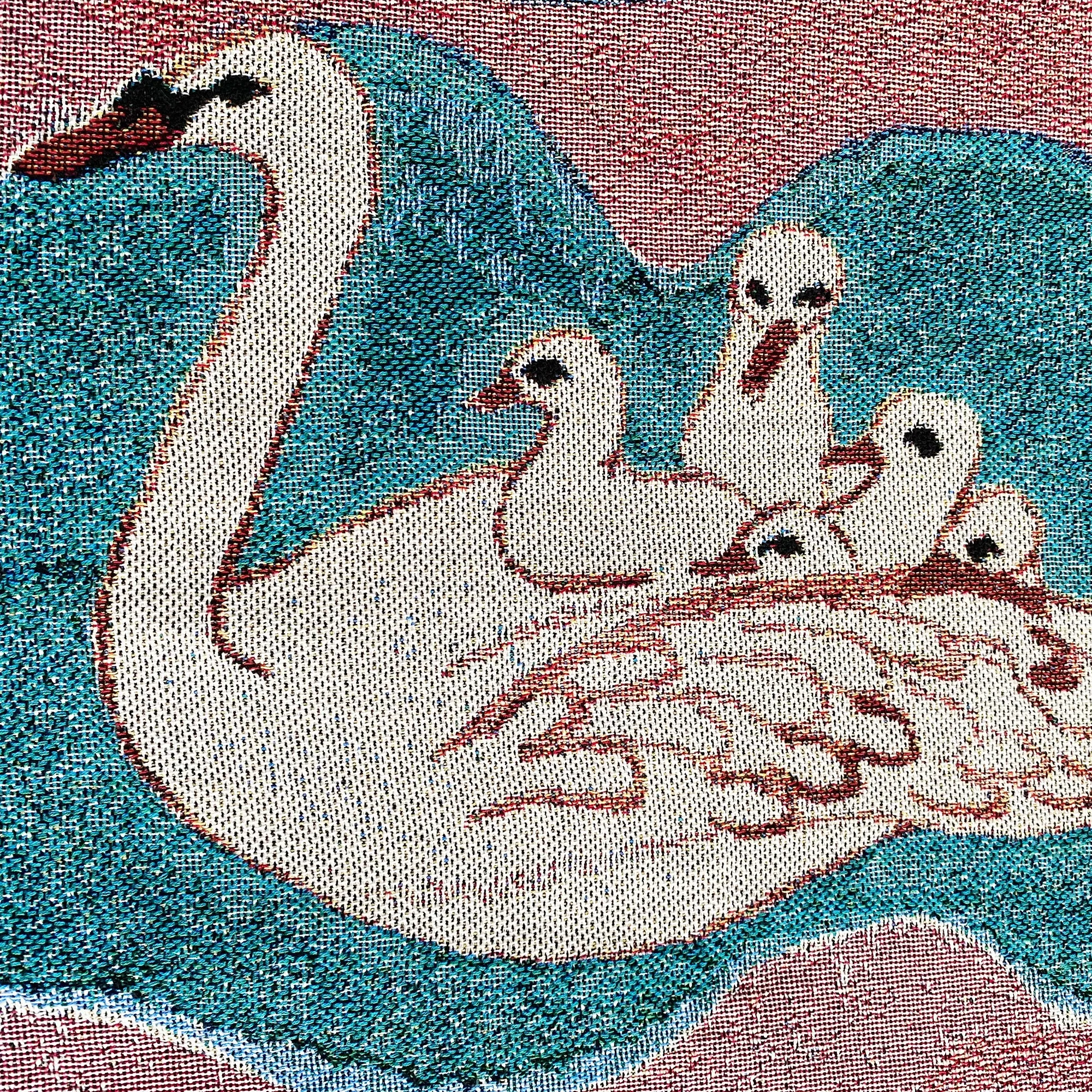 Peaceful Swans Blanket