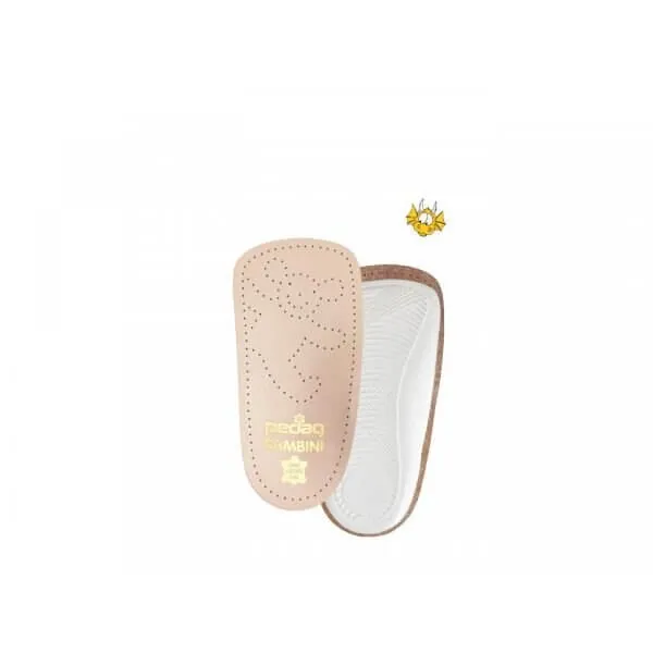 Pedag Bambini Kids Leather Orthotic Arch Support Insoles (Made in Germany)