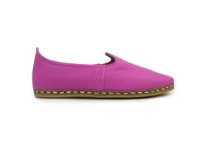 Pink Leather Loafers