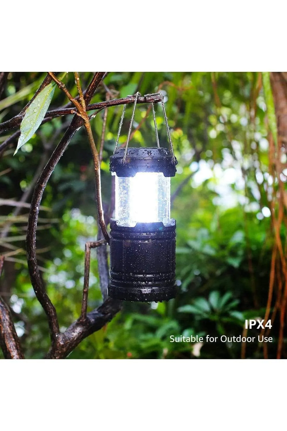 Portable LED Camping Lantern Outdoor Lantern (2 Packs)