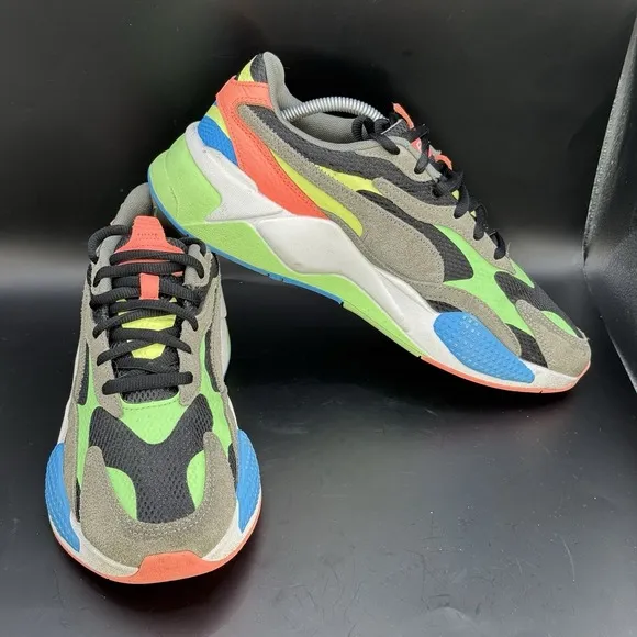 Puma RS-X3 NRGY Mens Size 10.5 Multi Color Sneakers