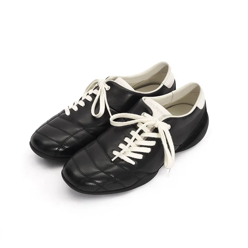 Quilted Leather Sneakers