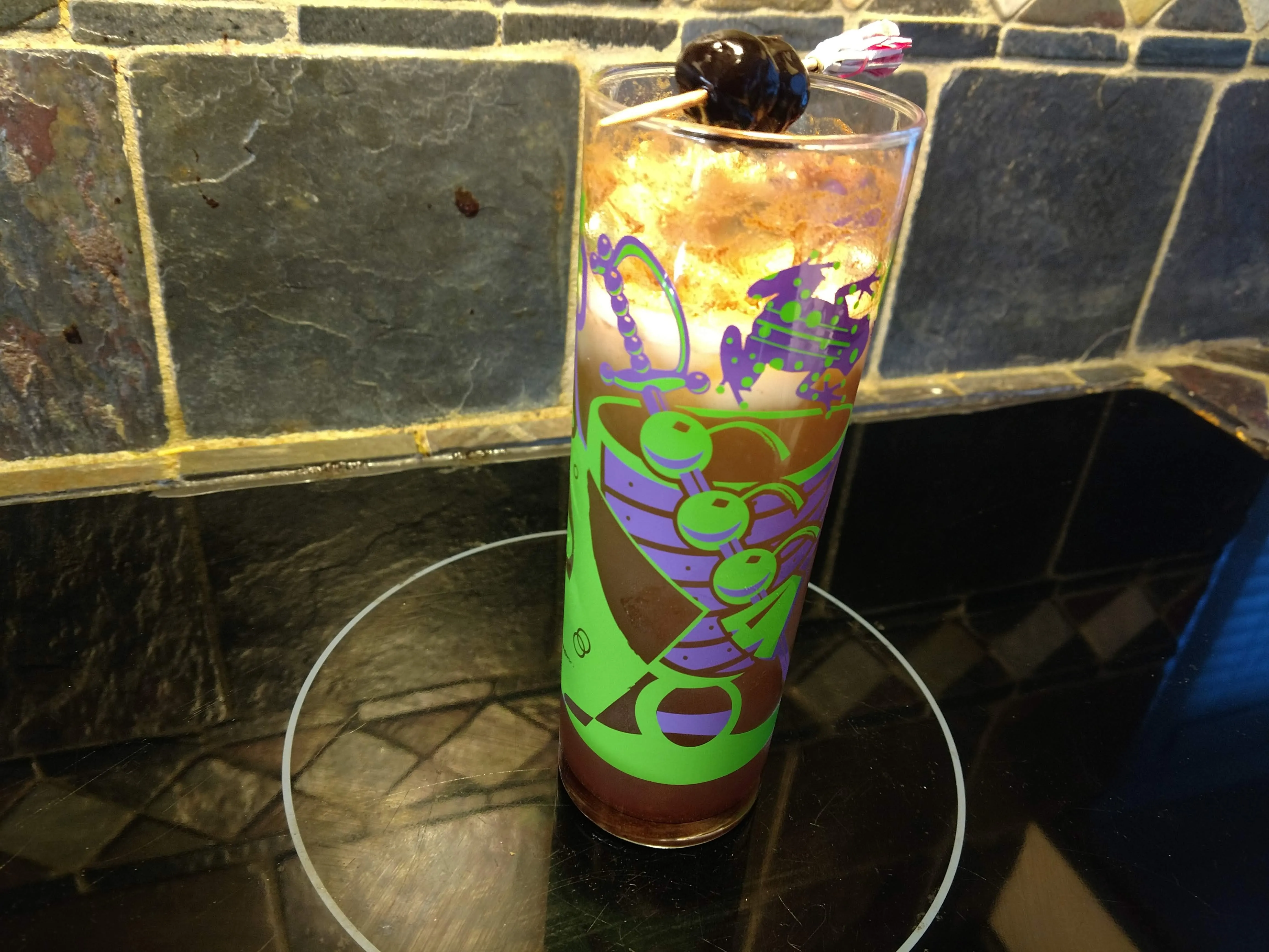 "Pick Yer Poison" 15oz Zombie glass -