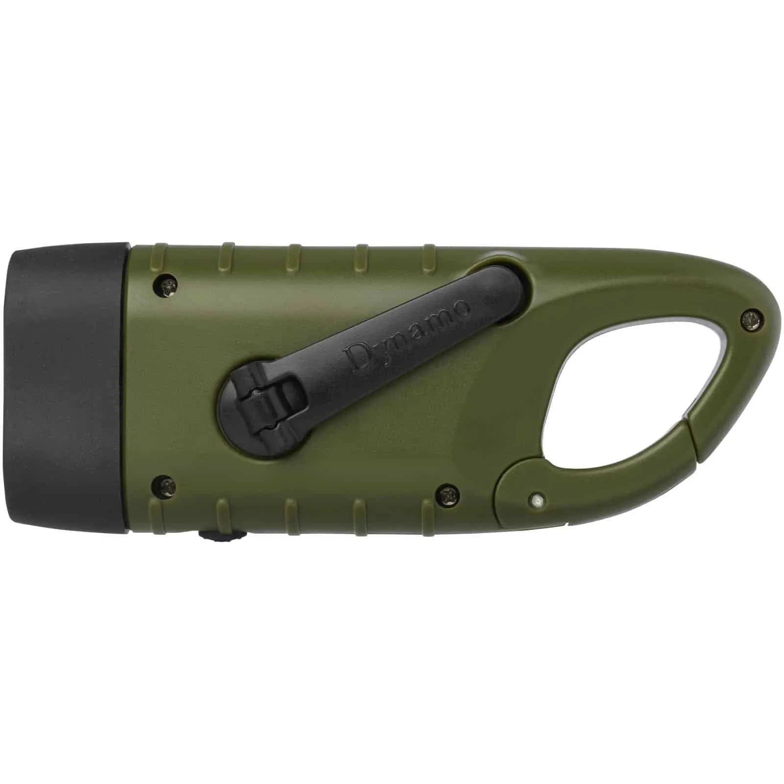 RECON GS2 ABS  Recycled Plastic LED Flashlight solar & Hand crank Powered