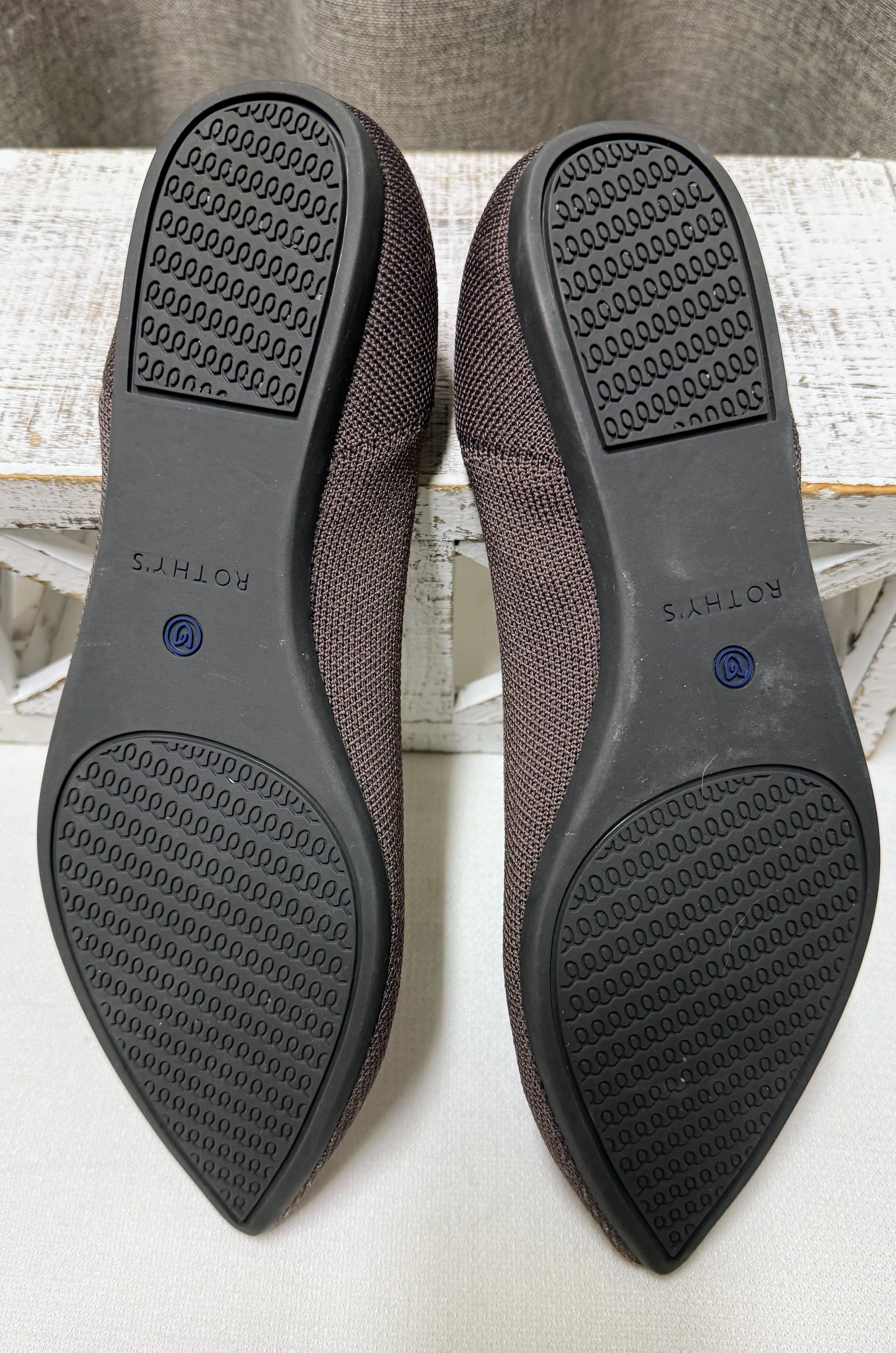 Rothy's The Point II Brown Flats | Size 10.5