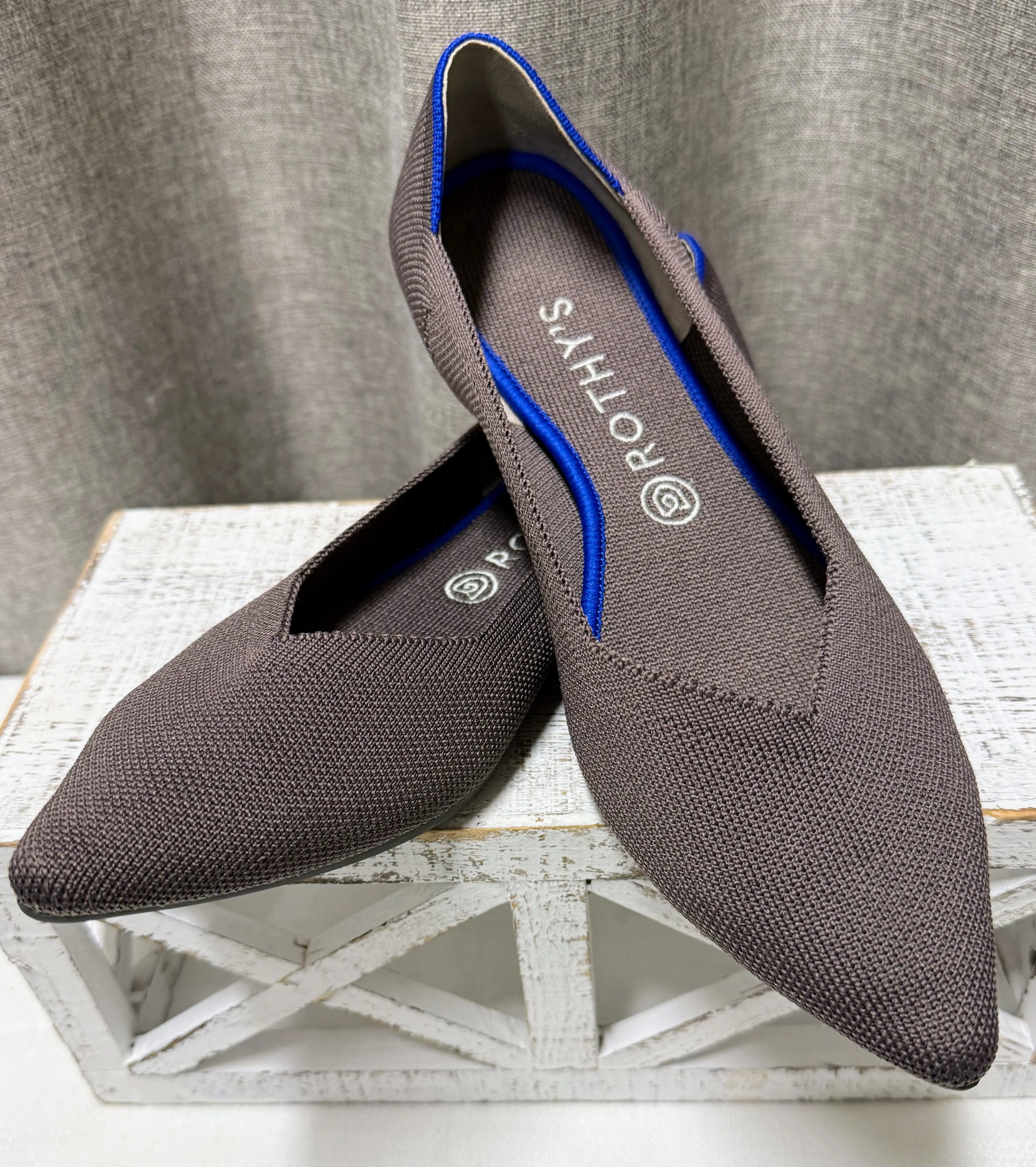 Rothy's The Point II Brown Flats | Size 10.5