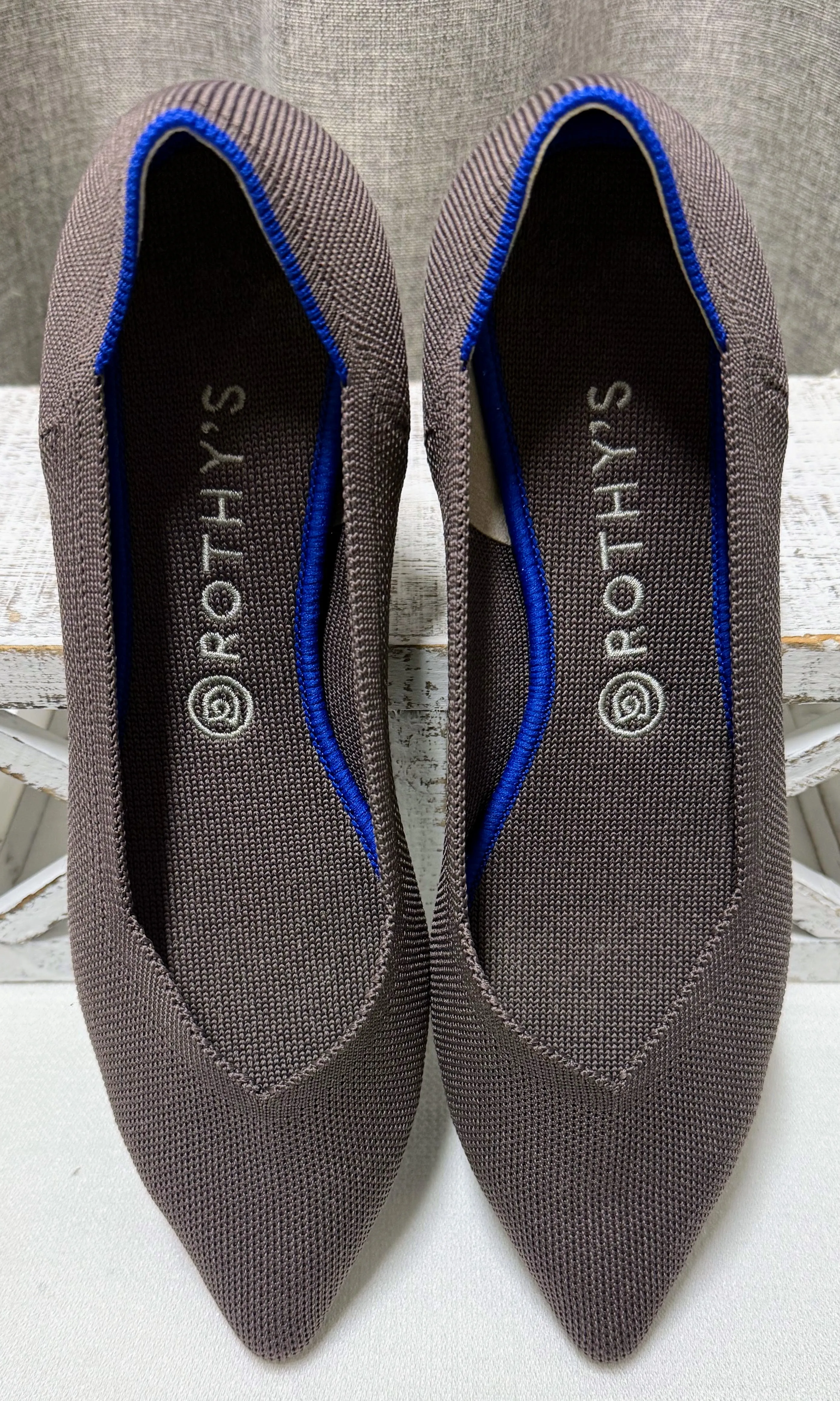 Rothy's The Point II Brown Flats | Size 10.5