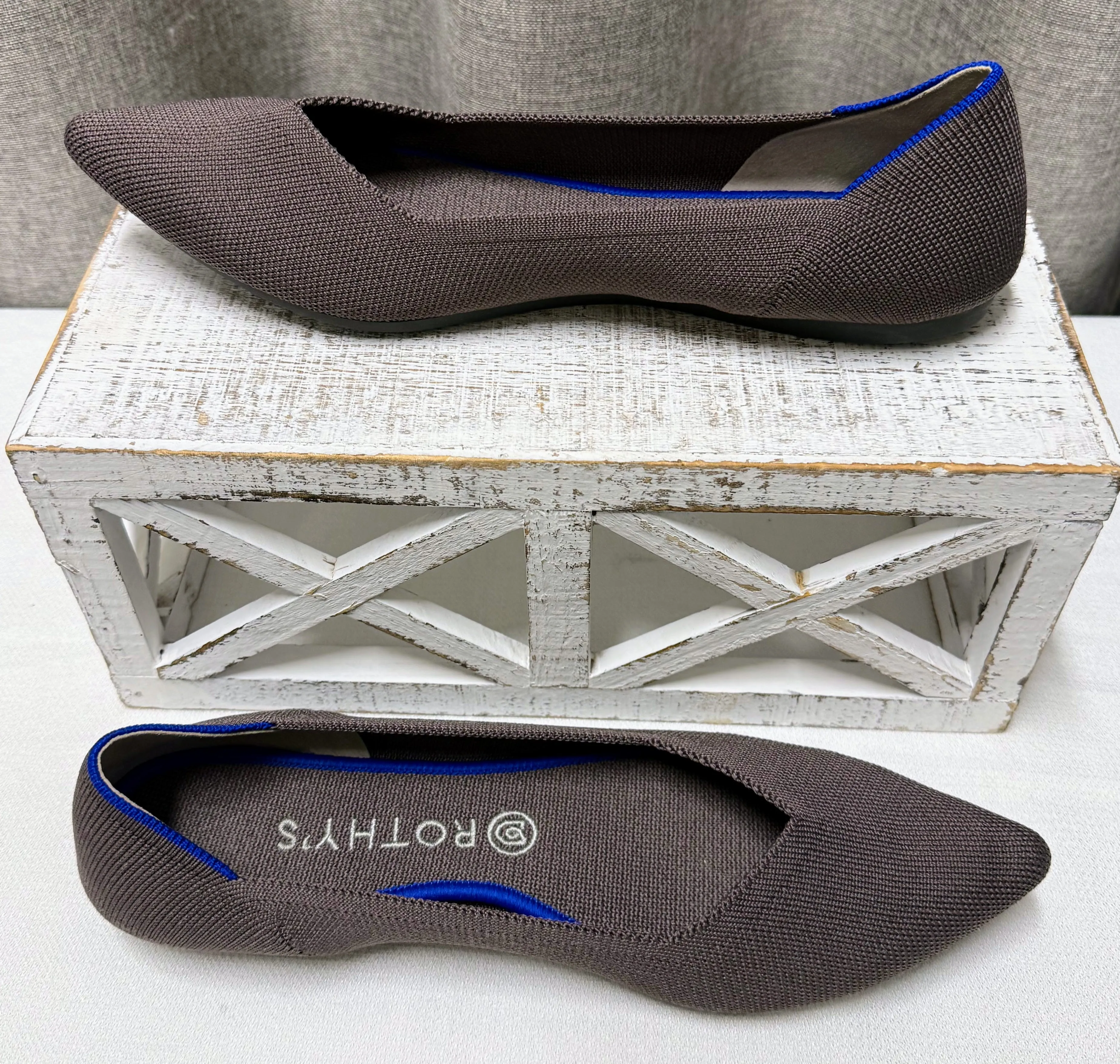 Rothy's The Point II Brown Flats | Size 10.5