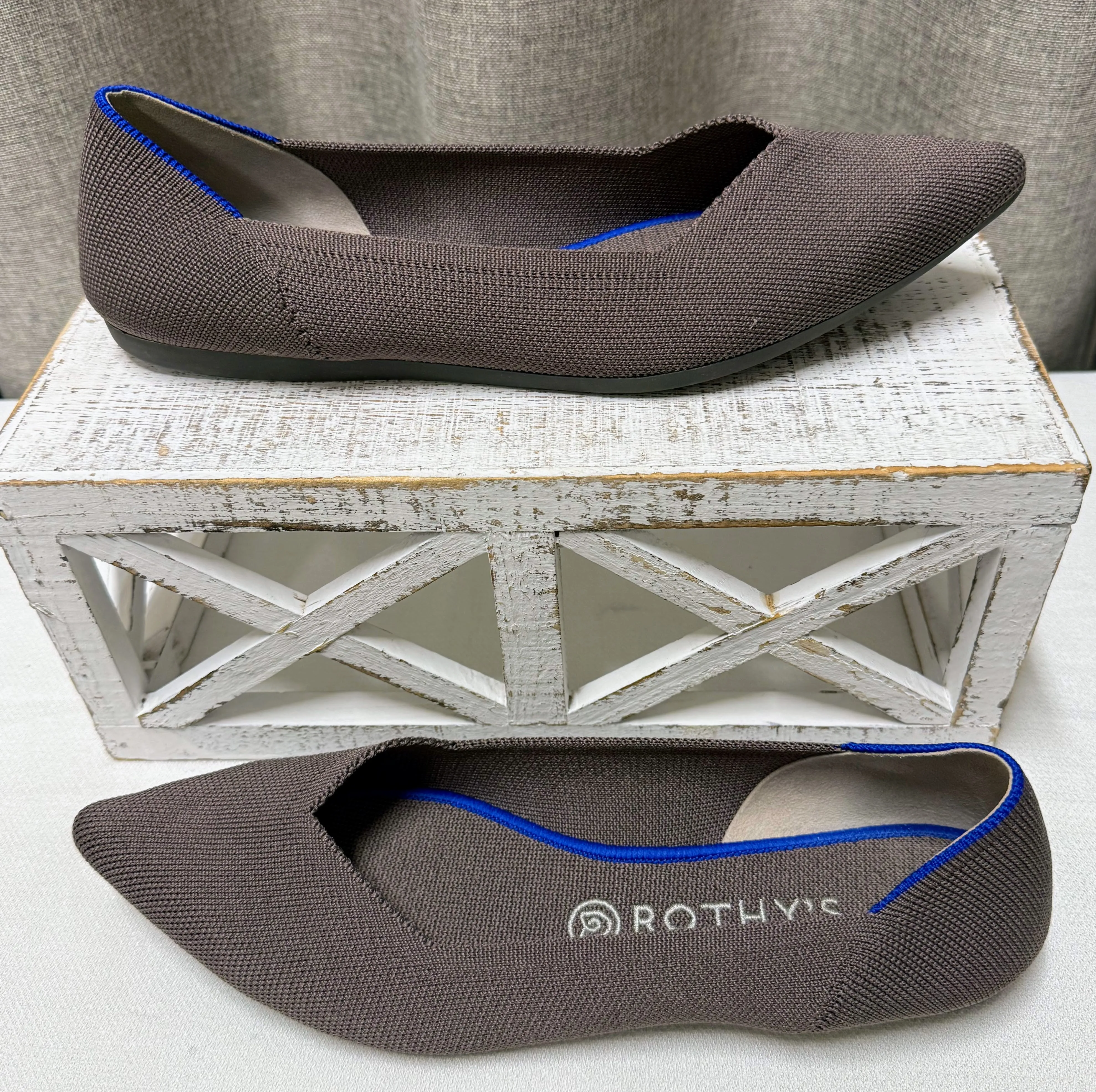 Rothy's The Point II Brown Flats | Size 10.5
