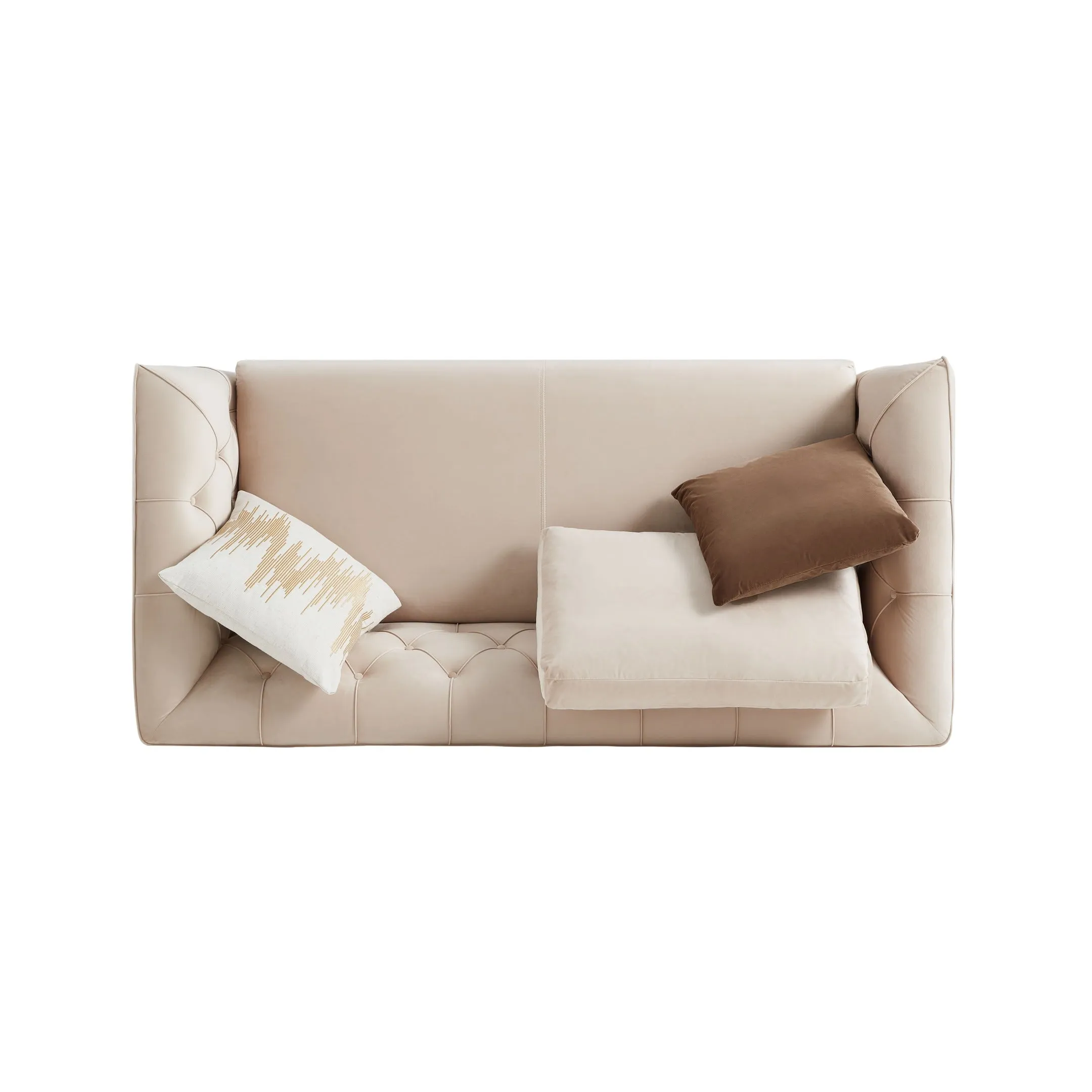 Rubeza Cricket 2 Seater Sofa - Warm Sand