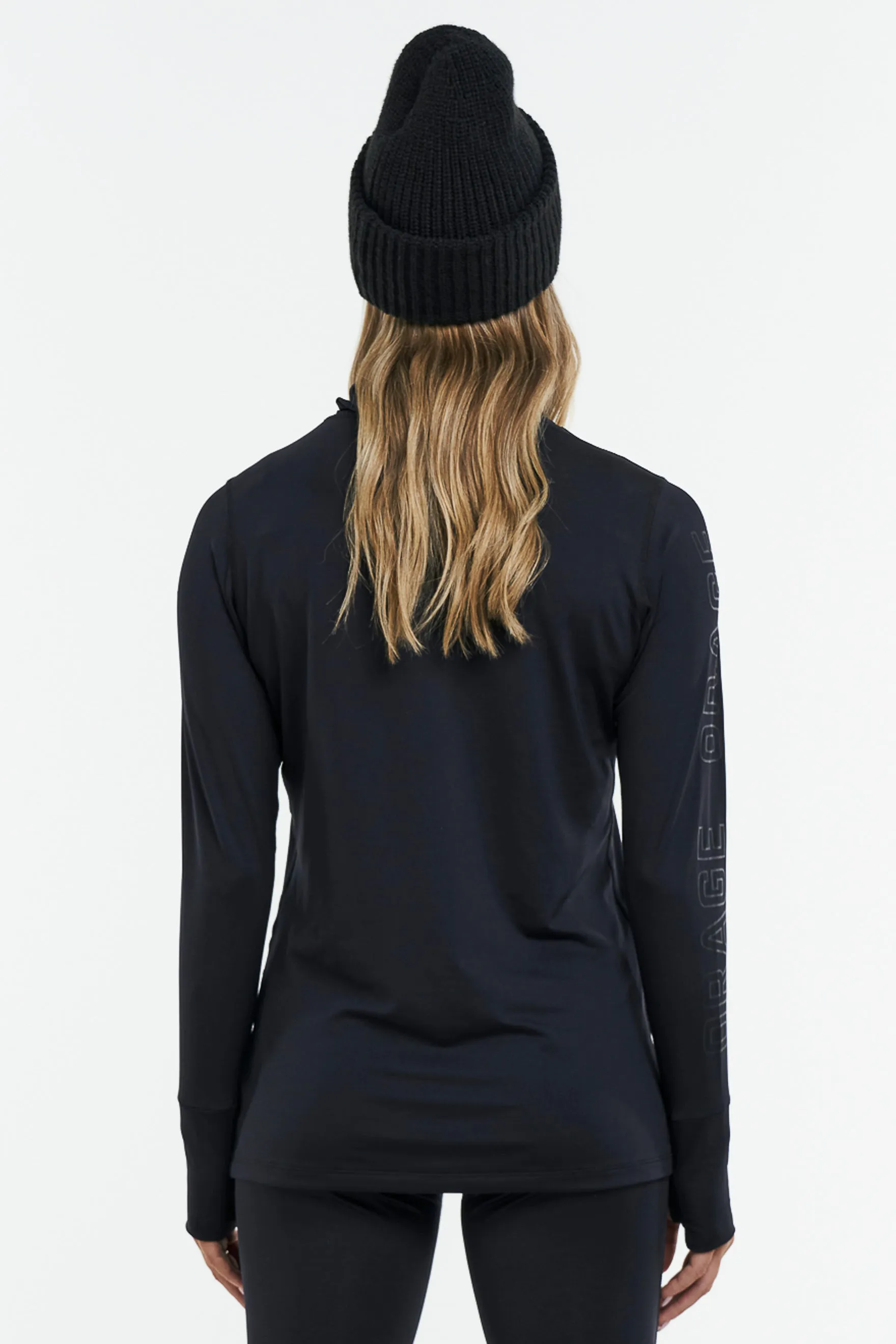 SAMPLE - Moss Light Base Layer-Black