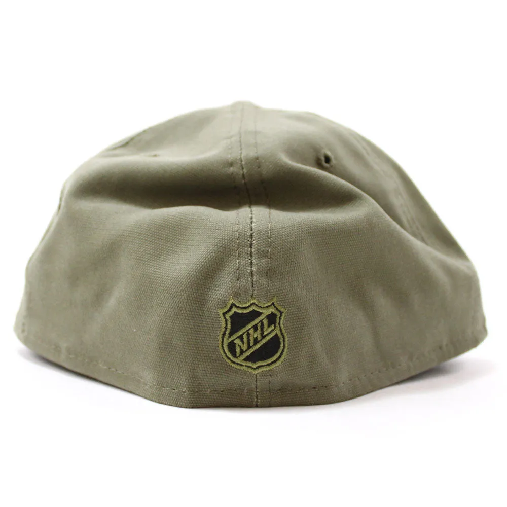San Jose Sharks New Era 59Fifty Fitted Hat (Olive)