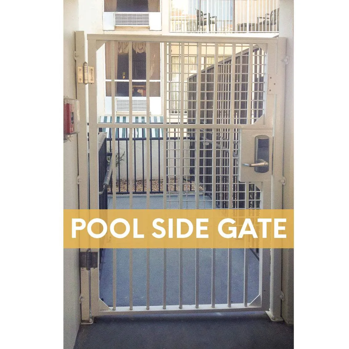 Self Closing Pool Gate Hinges | Marine Grade | 7ft | K51P-316-A3 | 3 Pack