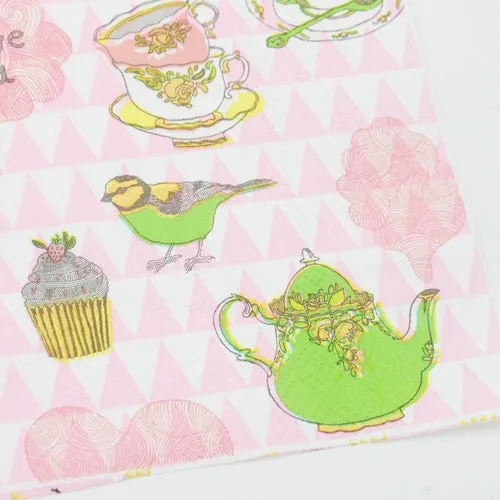 Servilletas de tazas Shabby Chic (20 piezas)
