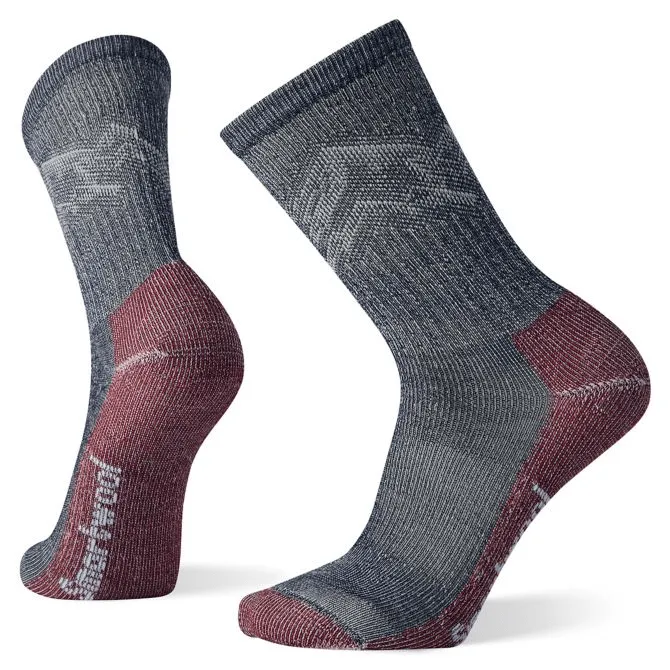 SmartWool Hike Classic Edition Light Cushion Mountain Pattern Crew Socks