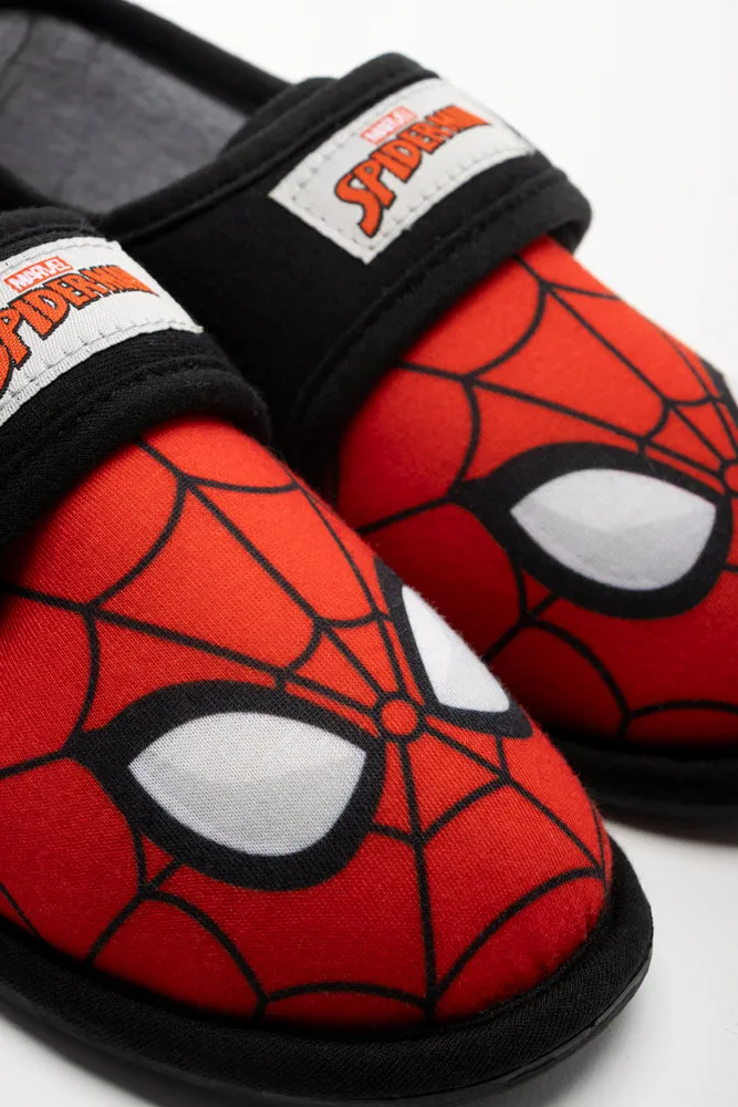Spider-Man Slippers Red