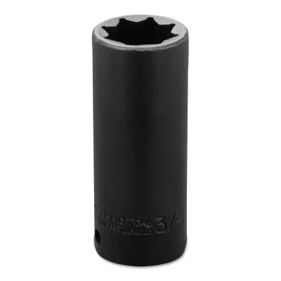 Stanley® Products Torqueplus Deep Impact Sockets 1/2 in, 1/2 in Drive, 1 1/4 in, 6 Points, 7340H