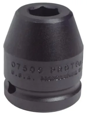 Stanley® Products Torqueplus Impact Sockets, 3/4 in Drive, 1 1/2 in Opening, 6 Points, 07524