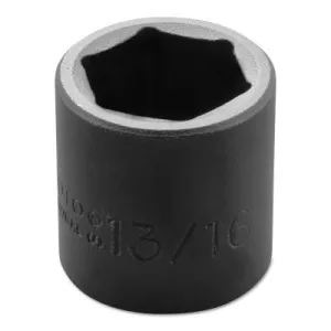 Stanley® Products Torqueplus Impact Sockets 3/8 in, 3/8" Dr, 13/16 in, 6 Pt, 7226H