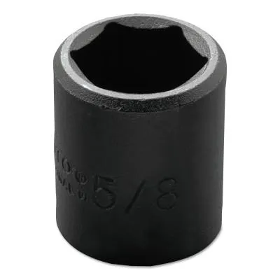 Stanley® Products Torqueplus Impact Sockets 3/8 in, 3/8" Dr, 5/8 in, 6 Pt, 7220H