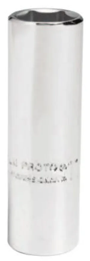 Stanley® Products Torqueplus Metric Deep Sockets 1/4 in, 1/4 in Drive, 7 mm, 6 Points, 4707LM