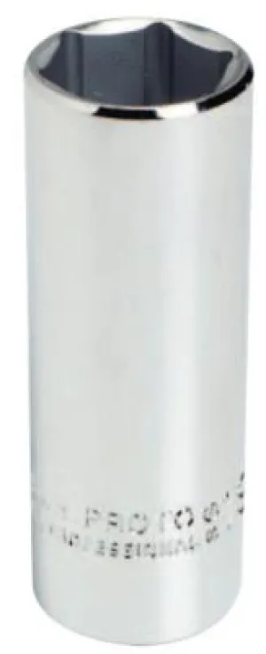 Stanley?? Products Torqueplus Metric Deep Sockets 3/8 in, 3/8 in Drive, 18 mm, 6 Points, 5018MH